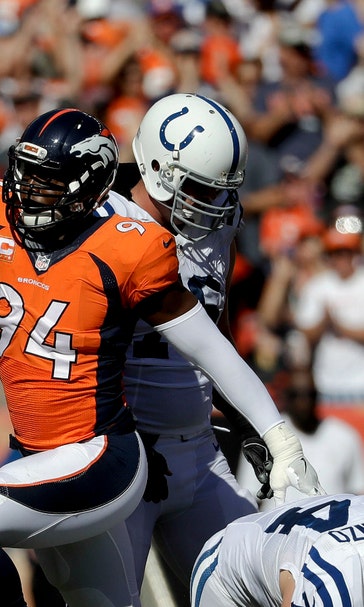 DeMarcus Ware leaves with forearm fracture in Broncos' win over Colts